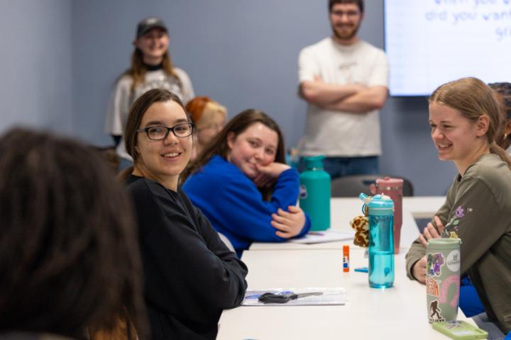 Photos from a recent Graphite Creative Writing Club Meeting