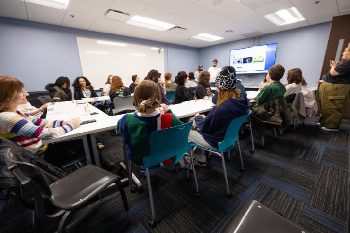 Photos from a recent Graphite Creative Writing Club Meeting