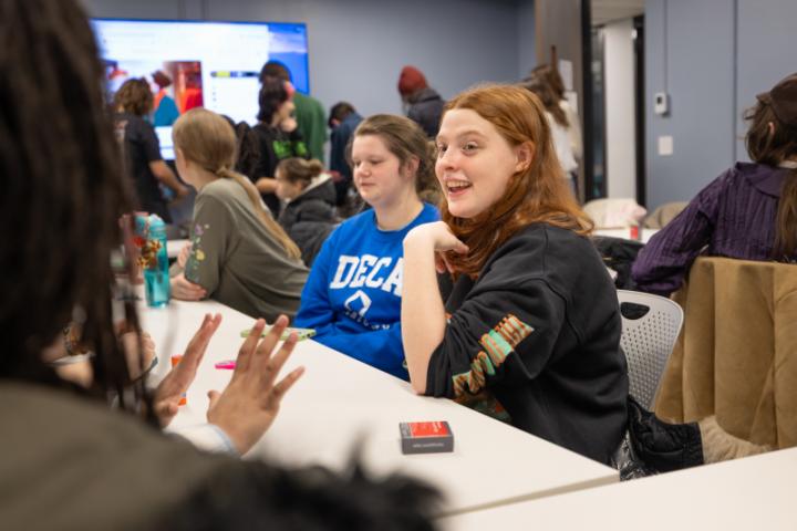 Photos from a recent Graphite Creative Writing Club Meeting
