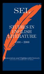 Cover of Studies in English Literature