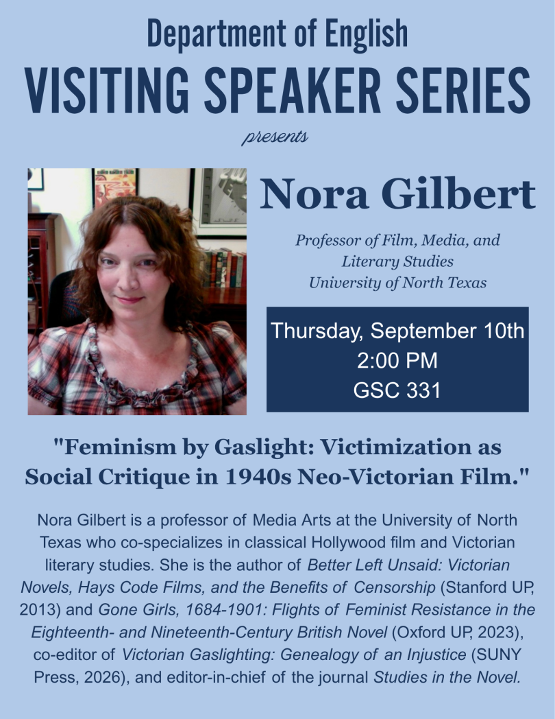 flyer for gilbert talk